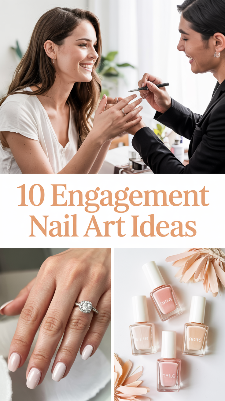Engagement Nail Art Ideas