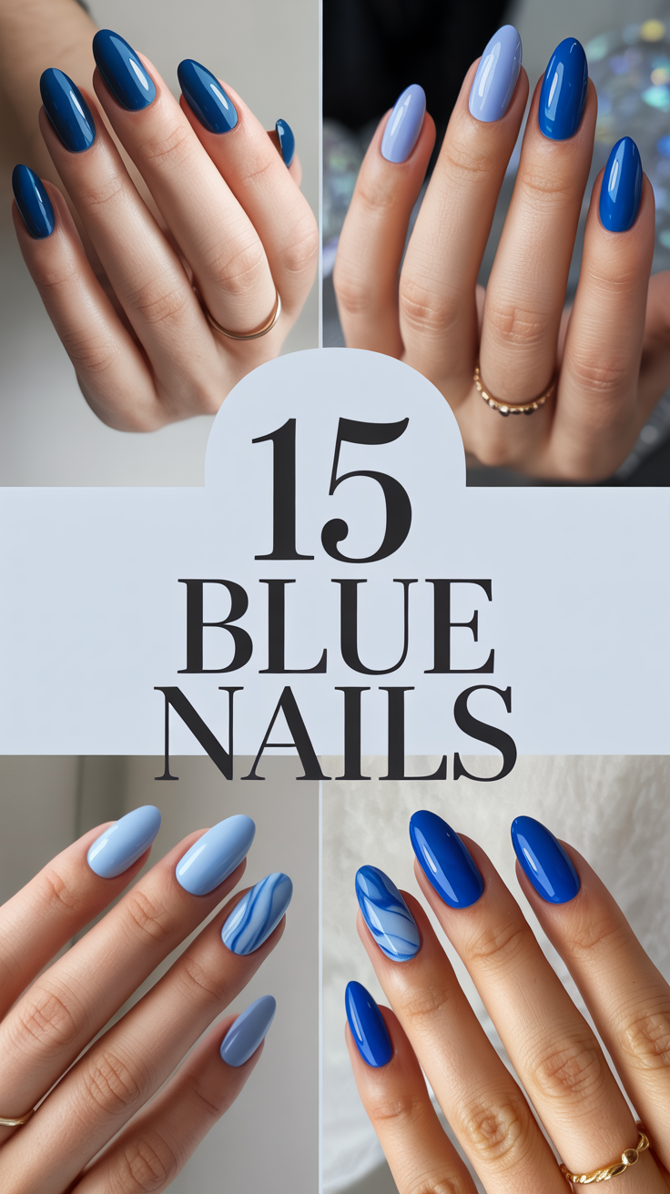 Blue Nails