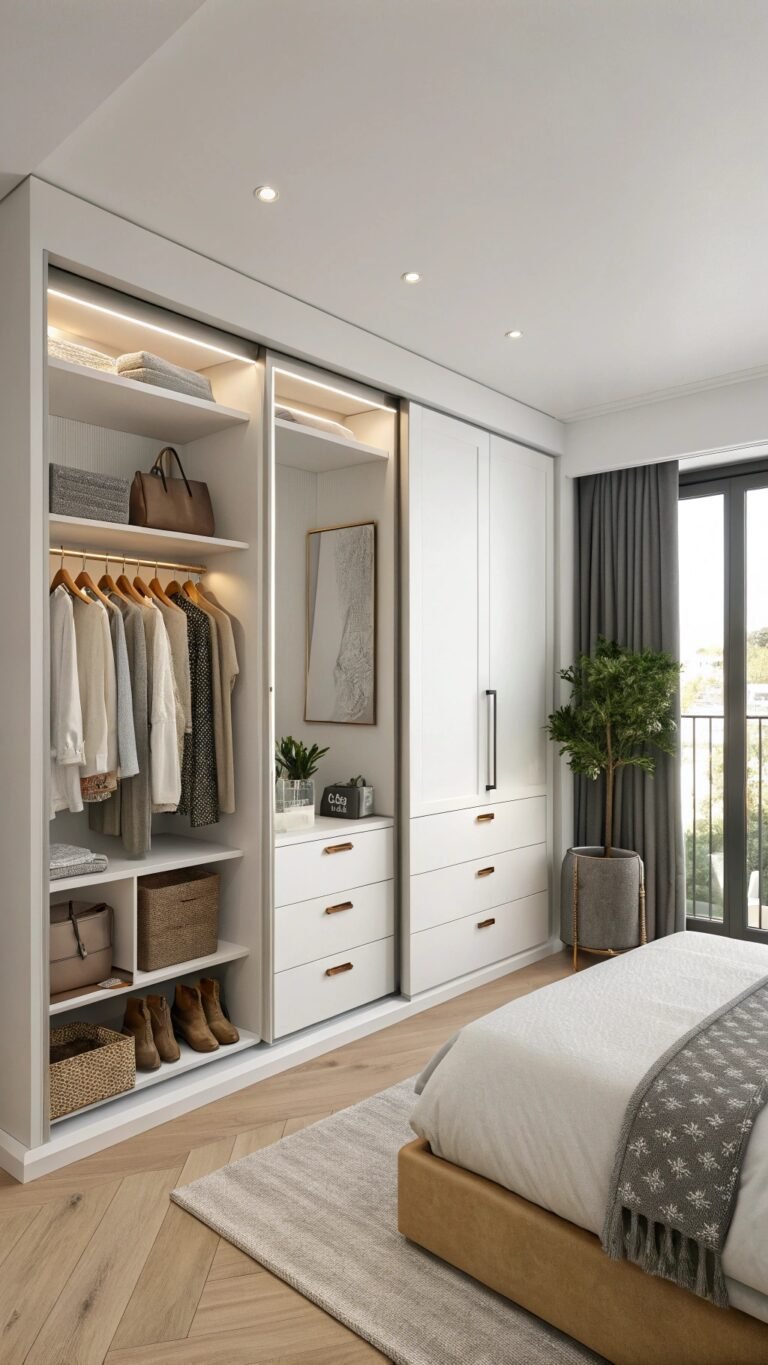 Wardrobe Design Bedroom: 17 Smart and Stylish Bedroom Storage Solutions