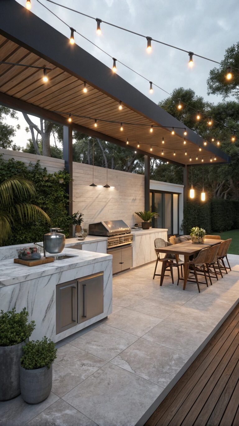 11 Outdoor Kitchen Ideas for Stylish and Functional Alfresco Dining