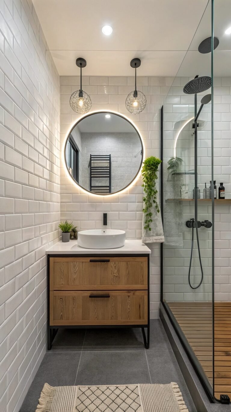 Small Bathroom: 13 Smart Ideas That Look Bigger and Live Better