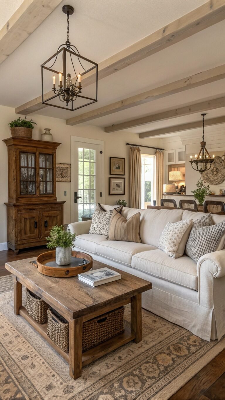 11 Antique Farmhouse Decor Ideas That Feel Collected, Cozy, and Crazy-chic
