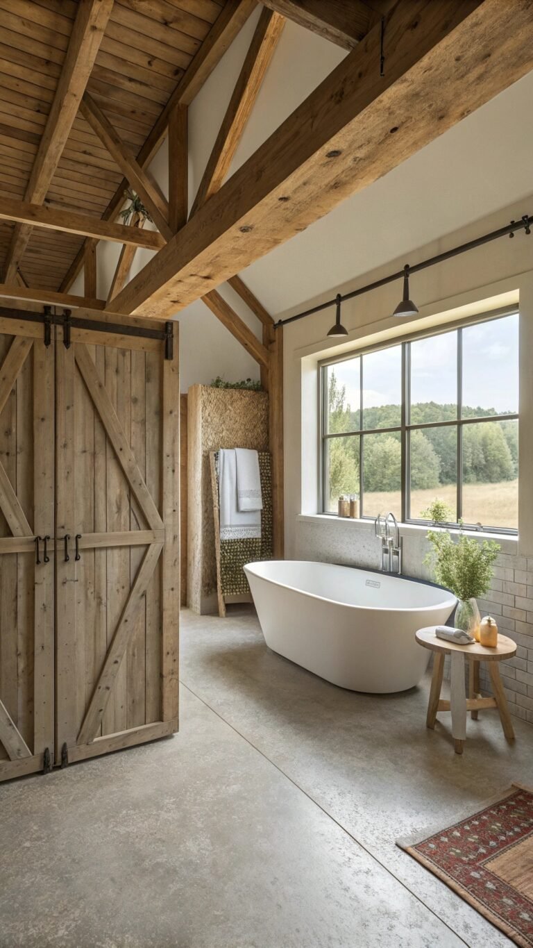 12 Barndominium Bathroom Ideas That Mix Rustic Charm With Modern Wow
