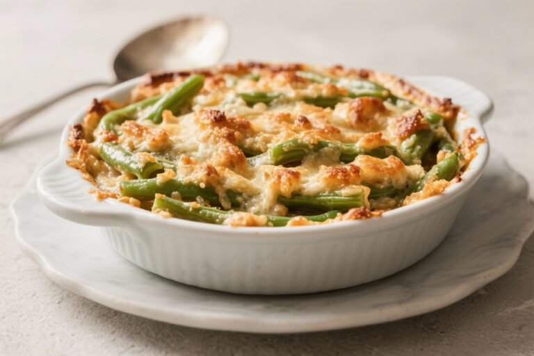 Green Bean Casserole Glow-Up: The Crispy, Creamy, Crowd-Crushing Version You’ll Actually Brag About