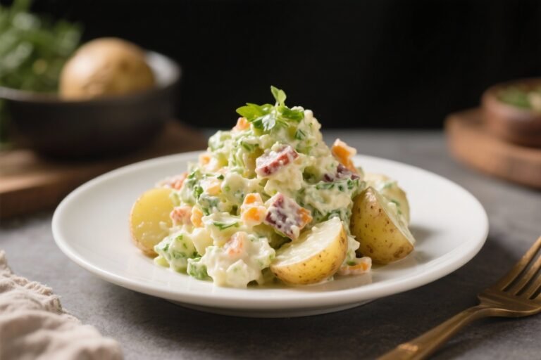 The Potato Salad Glow-Up: The Creamy-Crunchy Classic That Steals Every Cookout