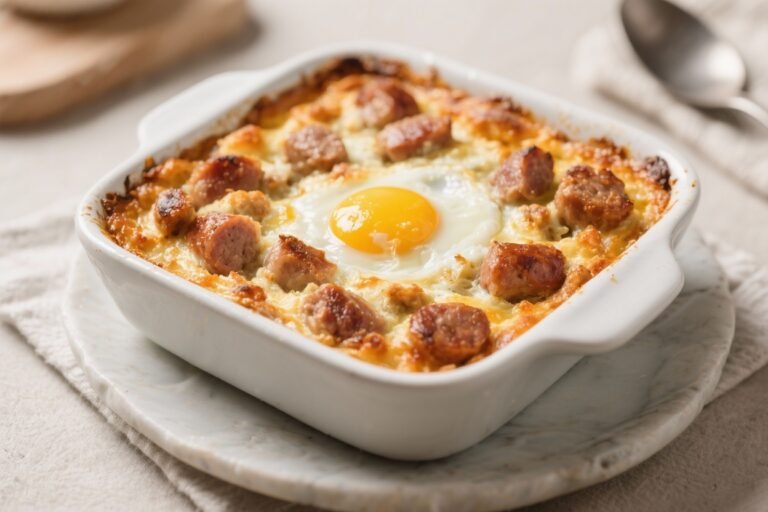 Easy Sausage and Egg Casserole: The 10-Minute Prep Breakfast That Turns You Into a Weekend Hero