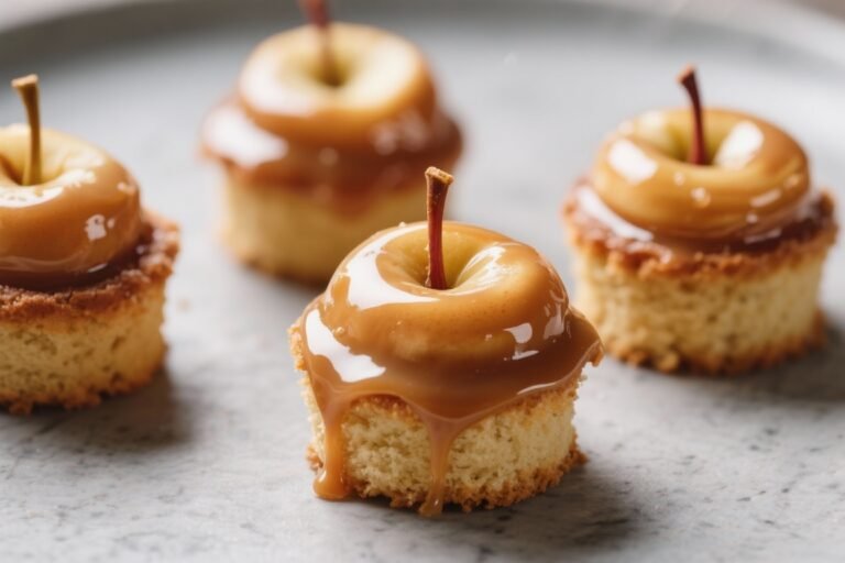 Caramel Apple Mini Cakes: Bite-Size Bliss That Tastes Like a Fall Fair in Your Kitchen