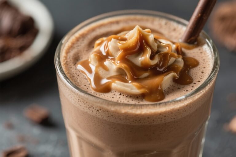 Caramel Mocha Smoothie Recipe: The 60-Second Coffeehouse Hack Your Mornings Deserve
