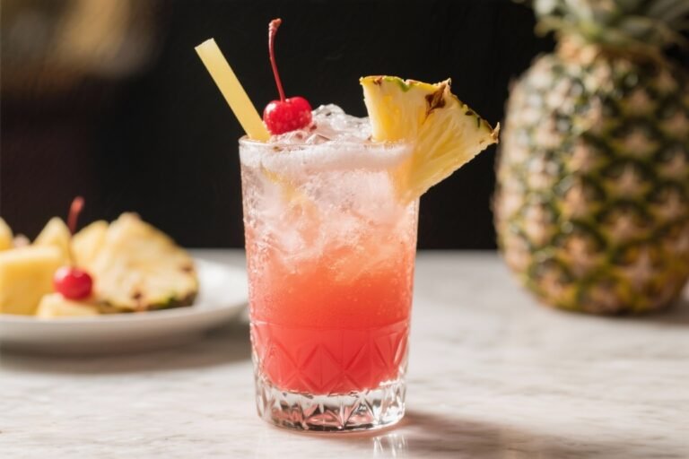 Pineapple Cherry Fizz Recipe: The 5-Minute Tropical Sparkler You’ll Crave All Summer