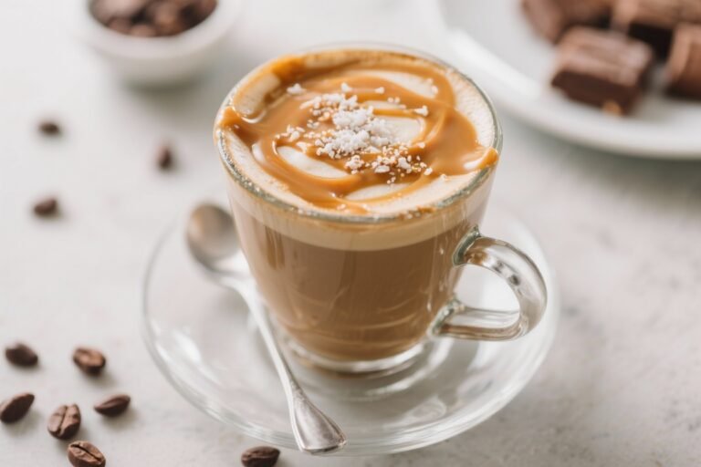 Salted Caramel Mocha Latte Recipe That Tastes Like a $7 Coffee—Without the $7