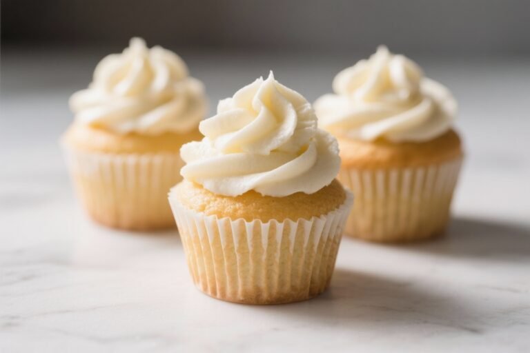 Dairy Free Vanilla Cupcakes That Taste Like a Bakery Flex (Without the Belly Ache)