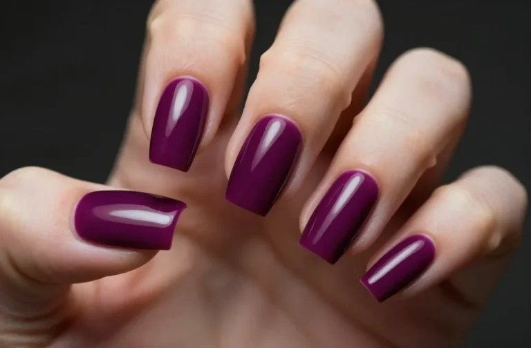 30 Aubergine Nails That Look Ridiculously Chic And Expensive