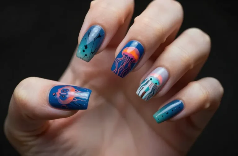 21 Jellyfish Nails That’ll Make Your Manicure Look Bioluminescent