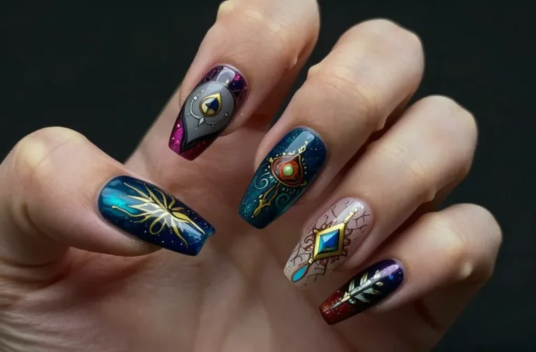 25 Mystical Nails That’ll Cast A Spell On Your Manicure