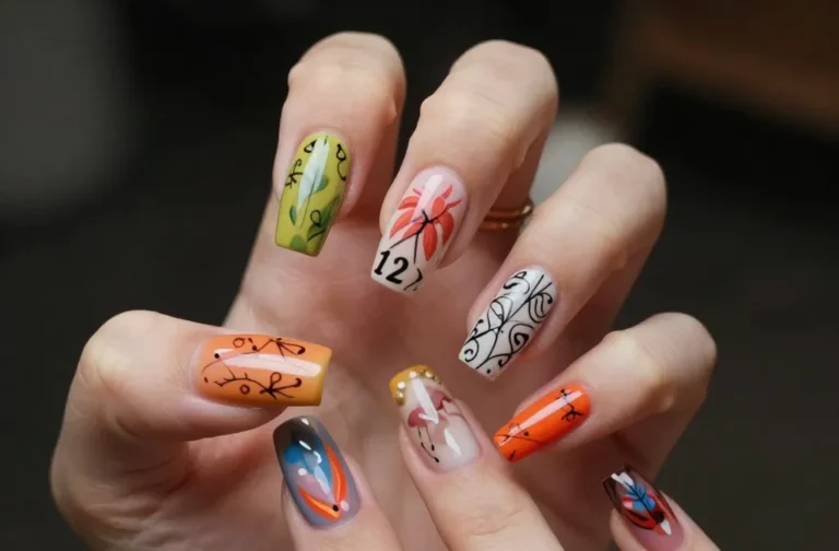 22 Hippie Nails That Radiate Good Vibes And Steal Every Glance