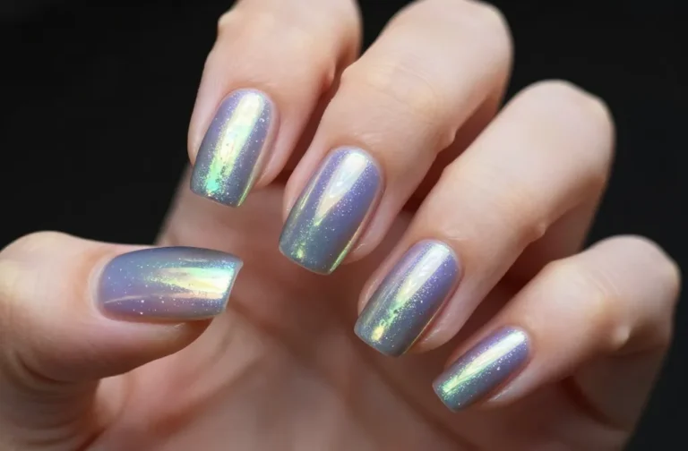 25 Iridescent Nails That’ll Make Your Selfies Sparkle