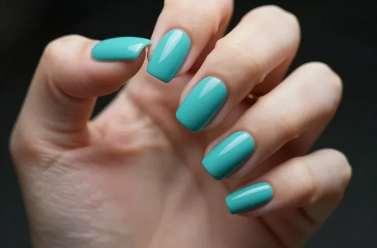 17 Turquoise Nails That’ll Make Your Selfies Pop Harder Than Your Highlight