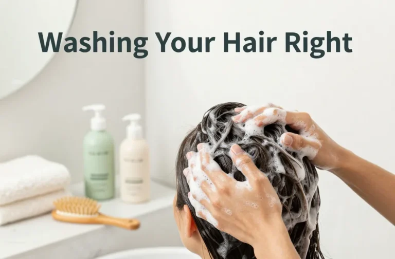 Washing your hair right