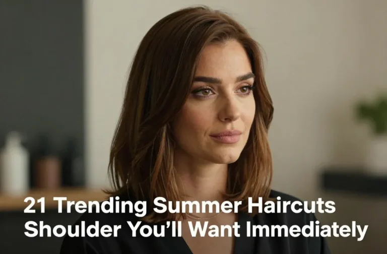 21 Trending Summer Haircuts Shoulder Length You’ll Want Immediately