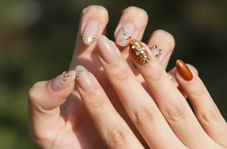 26 Almond Wedding Nails That Will Make Your Photos Look Insanely Chic