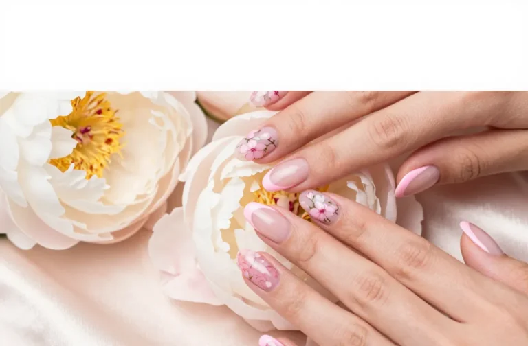 32 Pink Floral Nails You’Ll Want to Screenshot Now