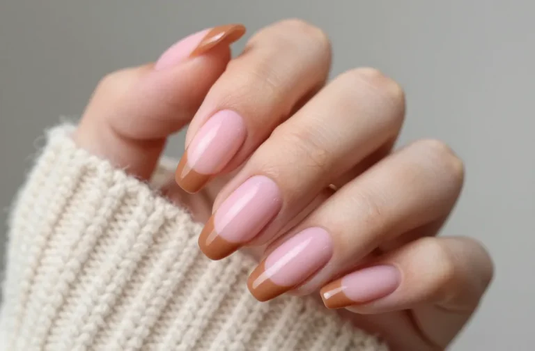 Mind-Blowing 34 Pink and Brown Ombre Nails!
