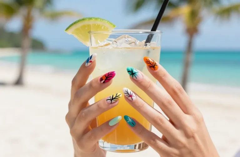 36 Tropical Vacation Nails That Scream Paradise