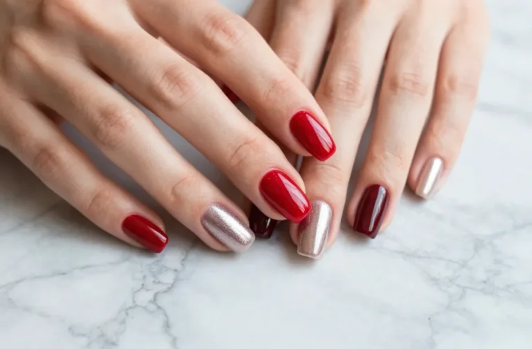 27 Elegant Red Nails That Never Go Out of Style