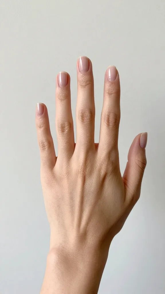 Generous hand, slender coffin nails.