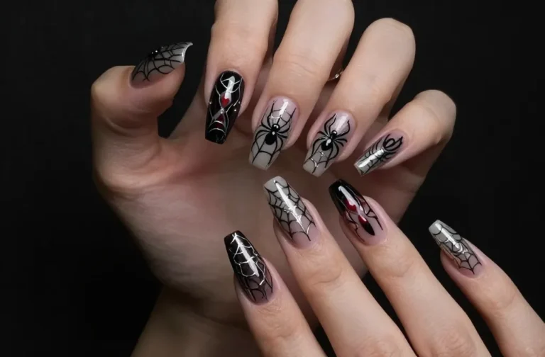 These 45 Spider Nails Are Seriously Chic