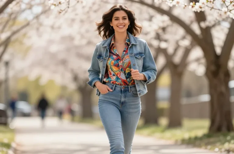 These 29 Spring Outfits with Jeans for Outdoor Spring Events