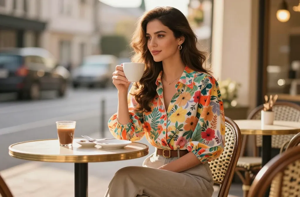 My 26 Spring Outfit Ideas for Spring Roadside CaféS