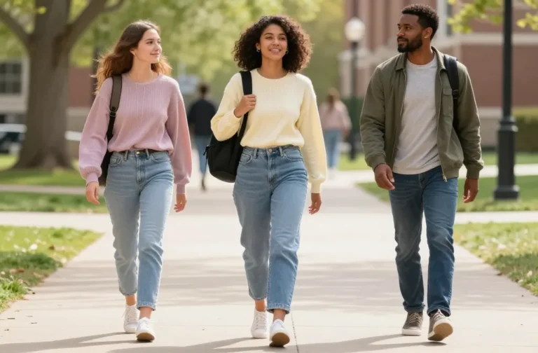 24 Spring Outfits with Jeans for School and College Days!