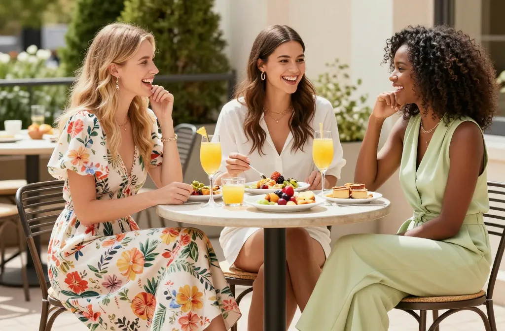 Insta-Worthy 20 Spring Outfits for Brunch with Friends