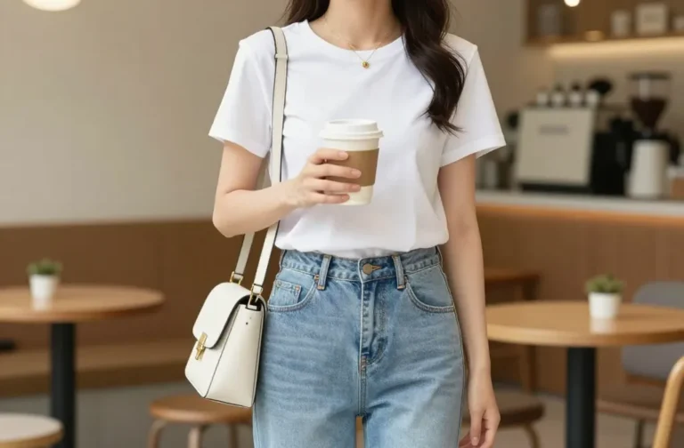 22 Spring Outfits with Jeans Perfect for Coffee Dates!