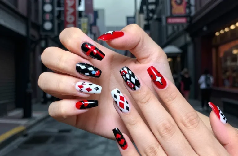 Go Mad for 34 Harley Quinn Nails