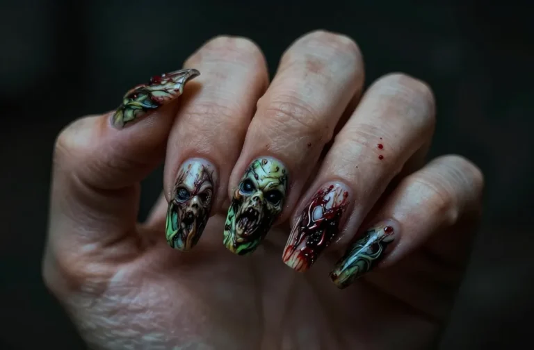 Warning! These 33 Zombie Nails Are Seriously Killer!