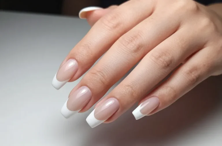 22 French Tip Acrylic Nails That Slay!