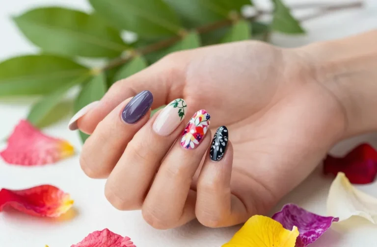 Stunning 17 Floral Nail Designs to Try Now