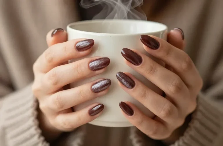 19 Winter Almond Nails That Are Game-Changers