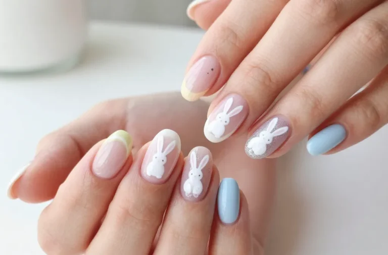 These 21 Easter Bunny Nails Are So Cute!