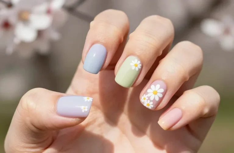 The Cutest 20 Short Spring Nails
