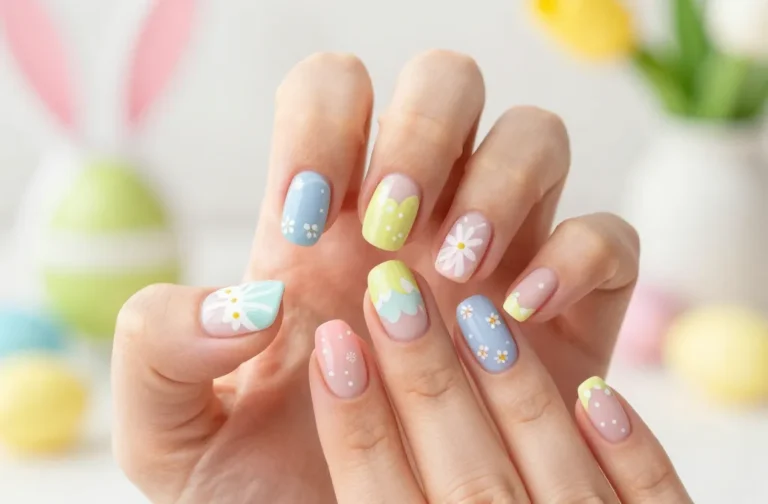 The Cutest 18 Short Easter Nails Ever