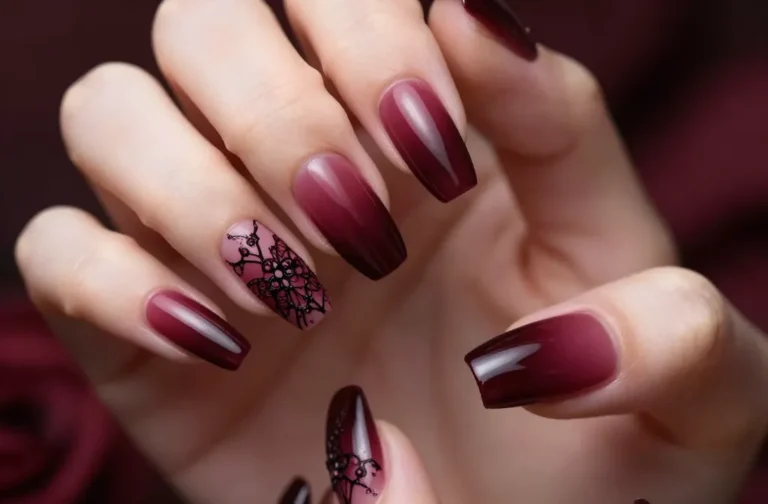 Ditch Pink! 22 Dark Valentine’S Day Nails