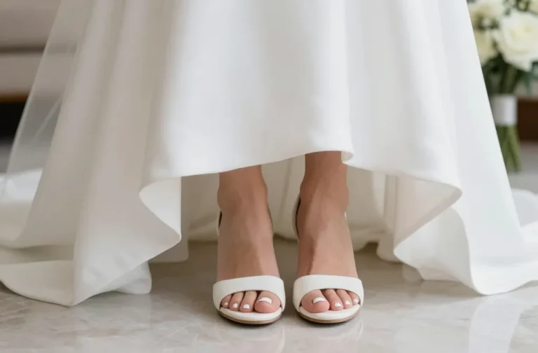 Your Perfect 18 Wedding Toe Nails