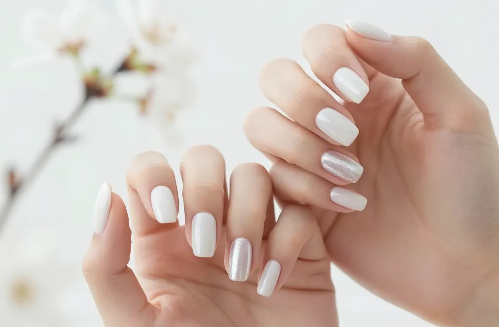 Beyond Basic 19 White Spring Nails Ideas