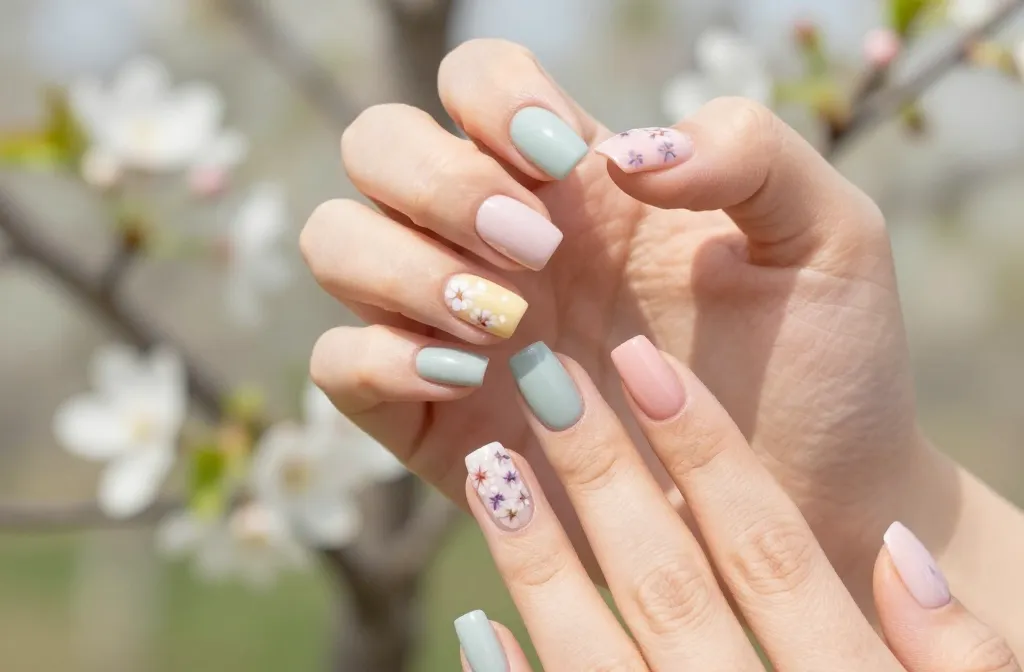 Transform Your Tips with 18 Spring Square Nails