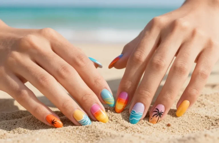 Turn Heads with 17 Summer Beach Nails!