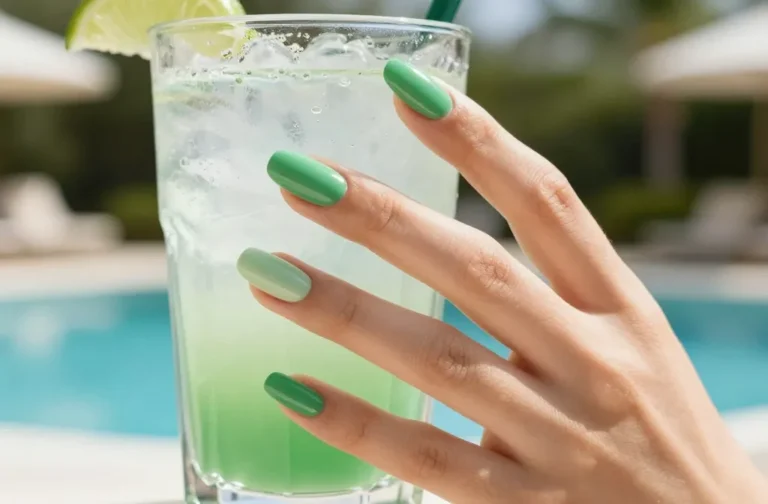 Slay Summer with 18 Green Summer Nails