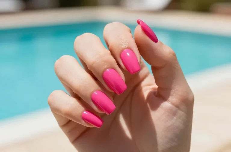 Fierce 15 Hot Pink Summer Nails